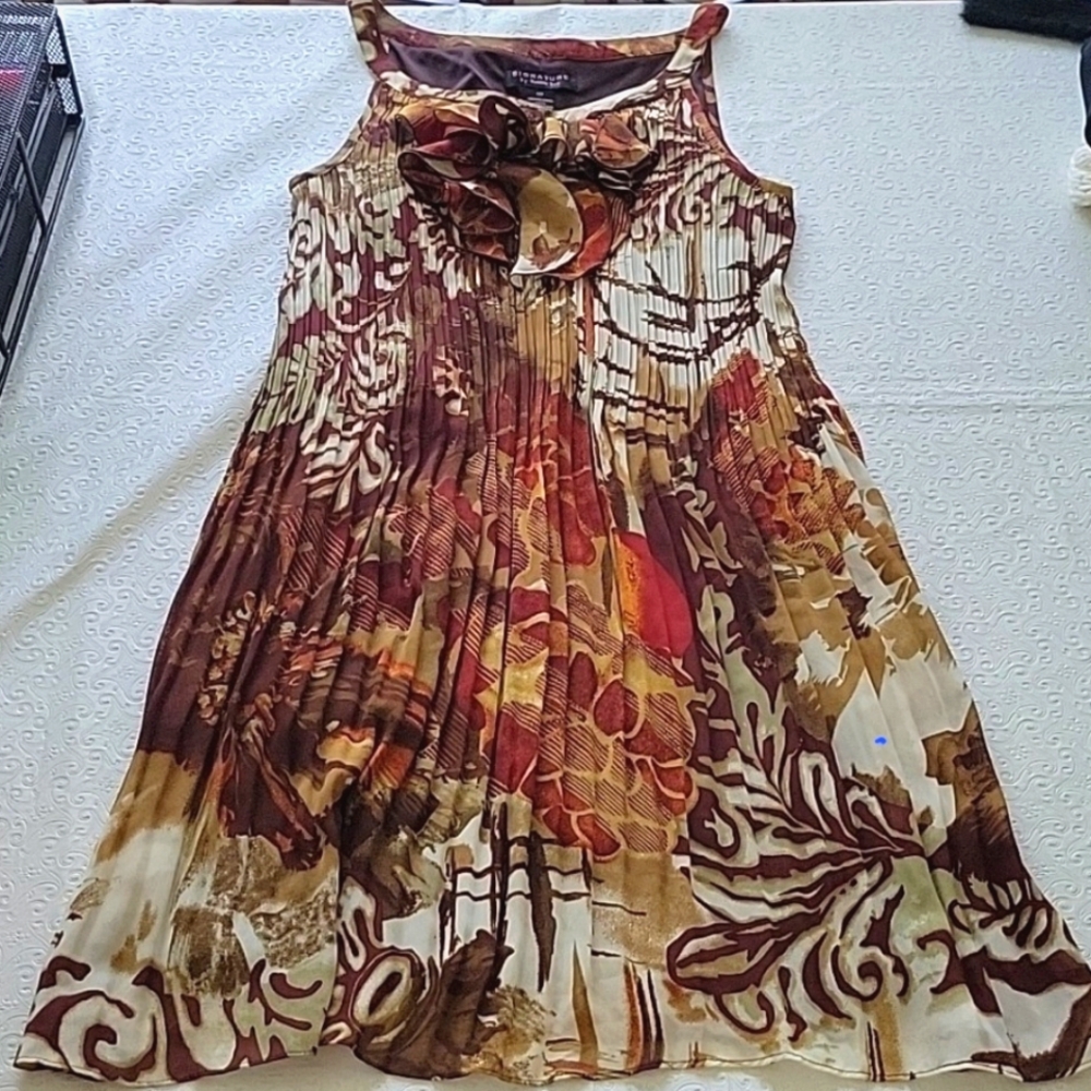 Signature brushed Robbie Bee dress women's size 10P - Picture 2 of 12